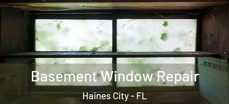 Basement Window Repair Haines City - FL