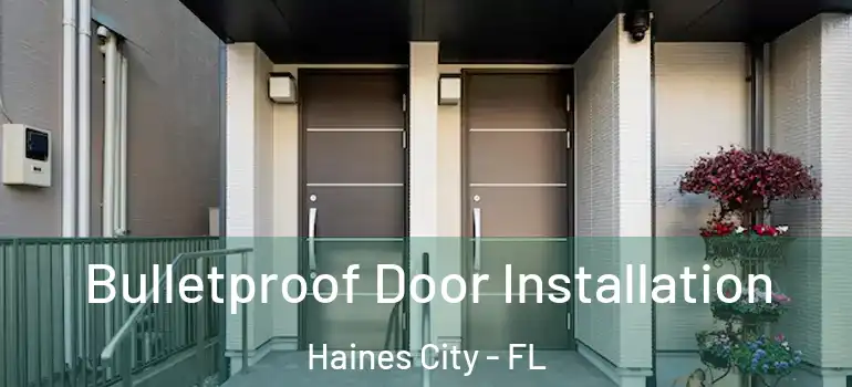 Bulletproof Door Installation Haines City - FL