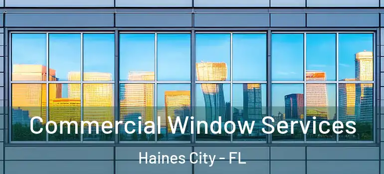 Commercial Window Services Haines City - FL
