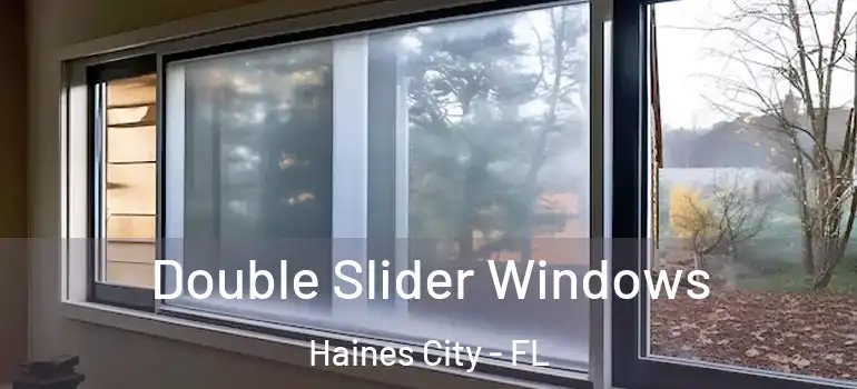 Double Slider Windows Haines City - FL