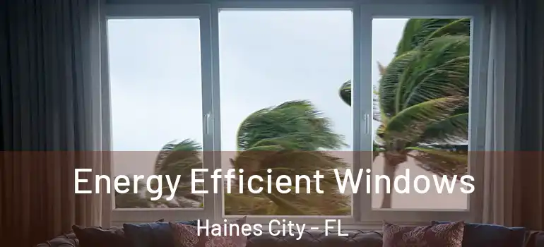 Energy Efficient Windows Haines City - FL