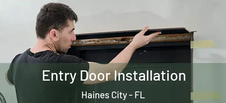 Entry Door Installation Haines City - FL