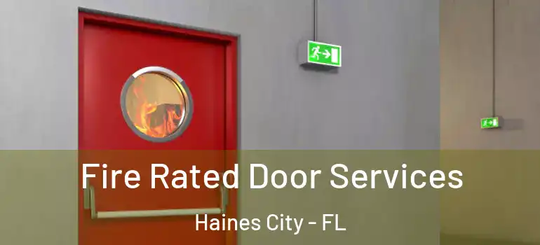 Fire Rated Door Services Haines City - FL