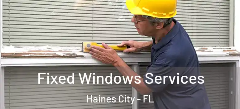 Fixed Windows Services Haines City - FL