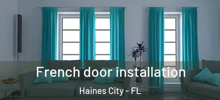 French door installation Haines City - FL