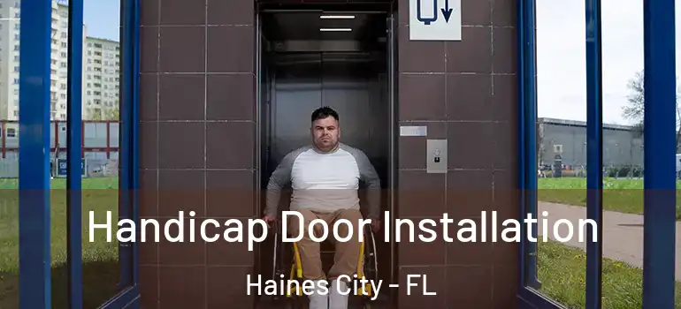 Handicap Door Installation Haines City - FL