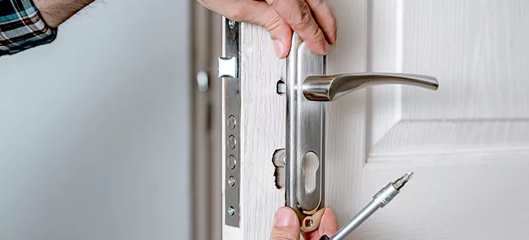 Front Door Knob Repair in Haines City, FL