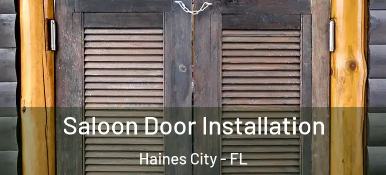 Saloon Door Installation Haines City - FL