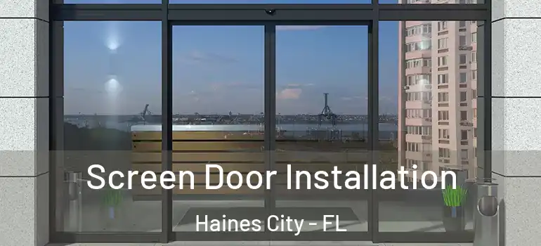Screen Door Installation Haines City - FL