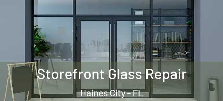 Storefront Glass Repair Haines City - FL