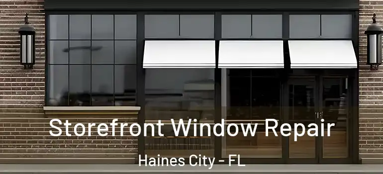 Storefront Window Repair Haines City - FL