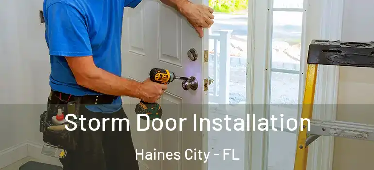Storm Door Installation Haines City - FL
