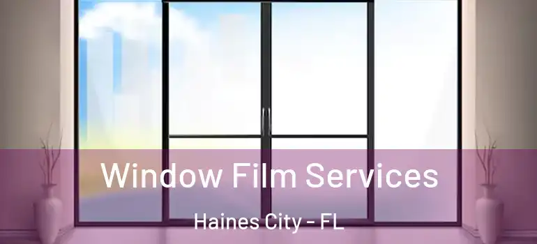 Window Film Services Haines City - FL