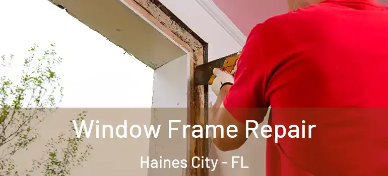 Window Frame Repair Haines City - FL
