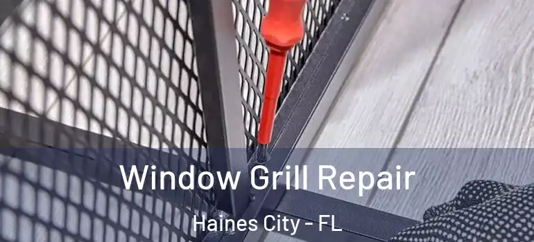 Window Grill Repair Haines City - FL