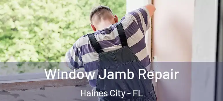 Window Jamb Repair Haines City - FL