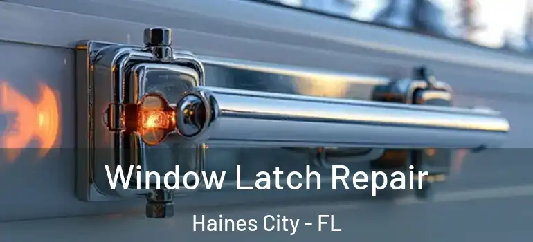 Window Latch Repair Haines City - FL