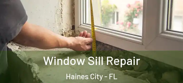 Window Sill Repair Haines City - FL